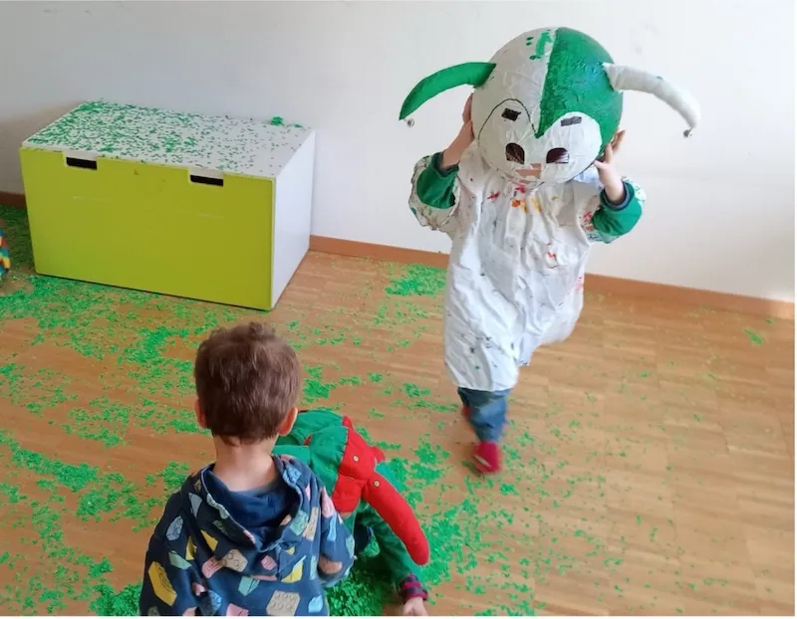 Fasnachts-Räppli in der Kita Wunderkiste