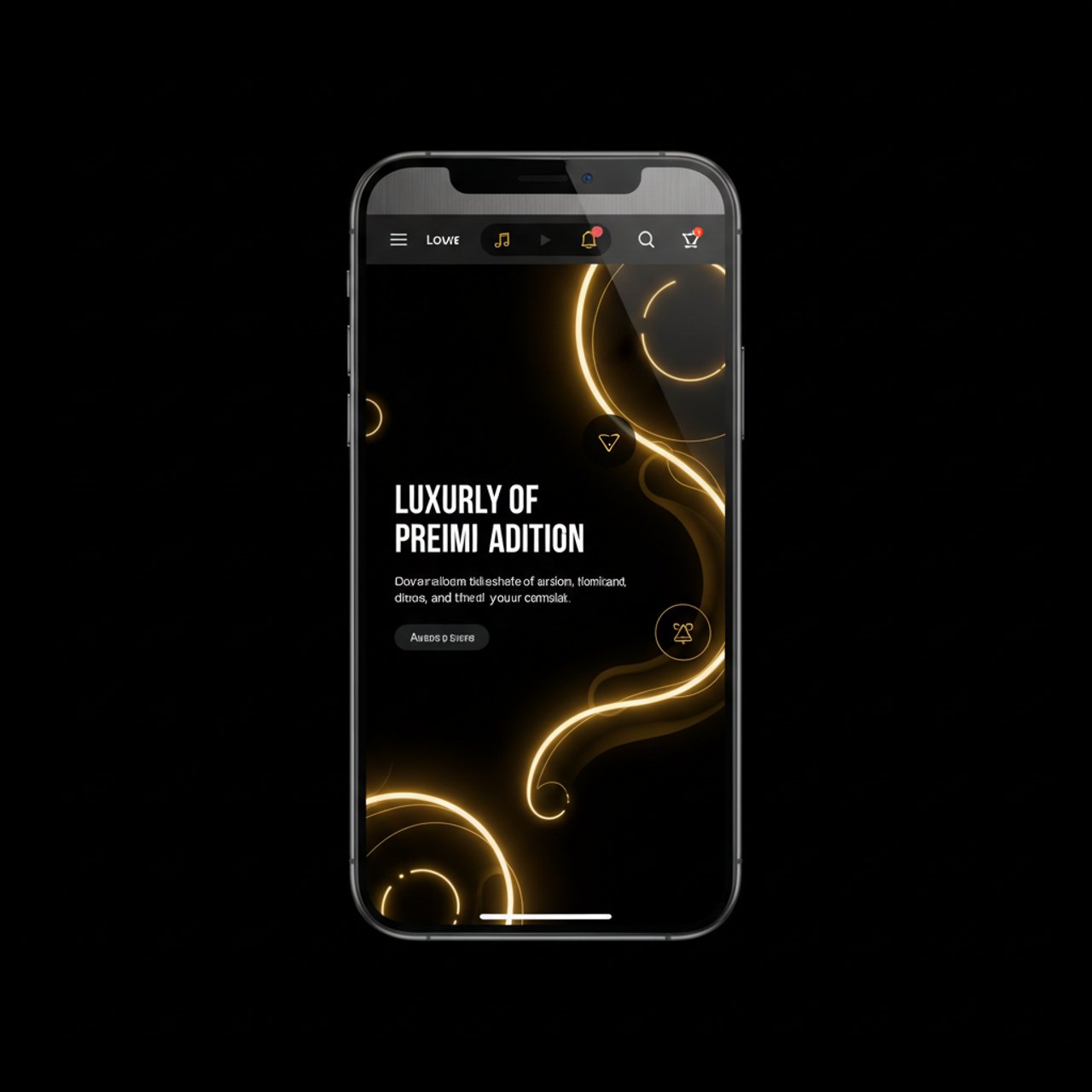 Website auf dem Handy