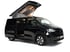 VW Caravelle Campervan mit offenem Aufstelldach von vanexxt