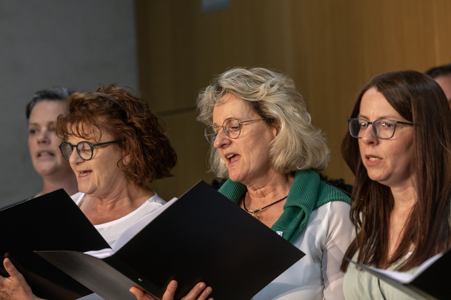 Gesangsfabrik in the Auditorium of the Joanneumsviertel at the Long Night of Choirs, Voices of Spirit 2025, Graz
