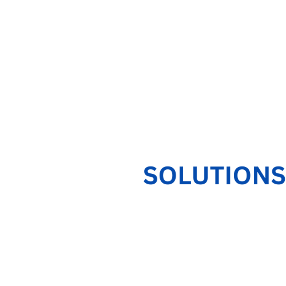 HWF SOLUTIONS Logo: "HWF" in Weiß, "SOLUTIONS" in Blau auf dunkelgrünem Hintergrund.