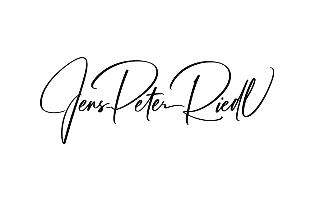 Unterschrift CEO Jens-Peter Riedl