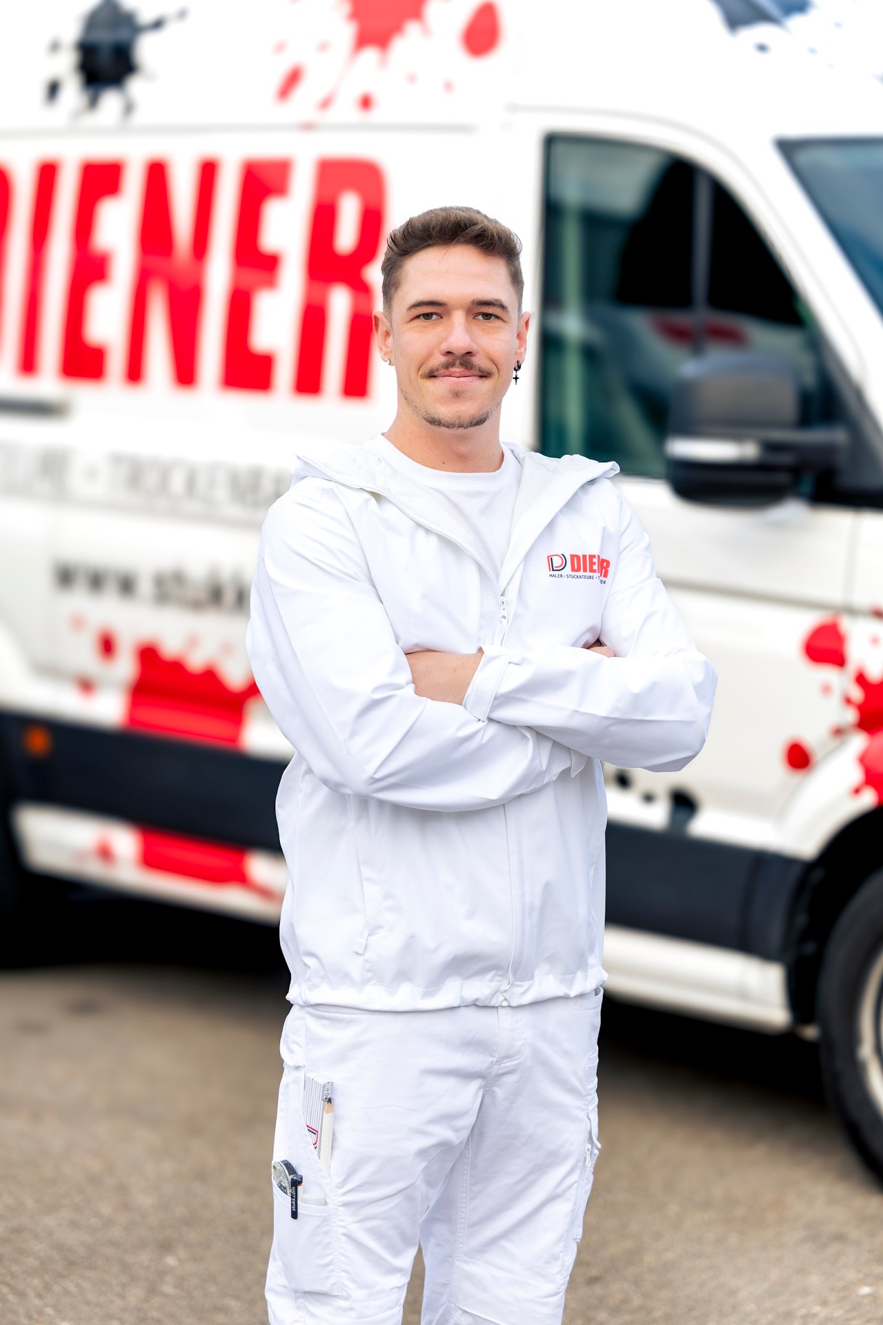 Matteo Thimm, Stuckateur bei Diener Maler Stuckateure