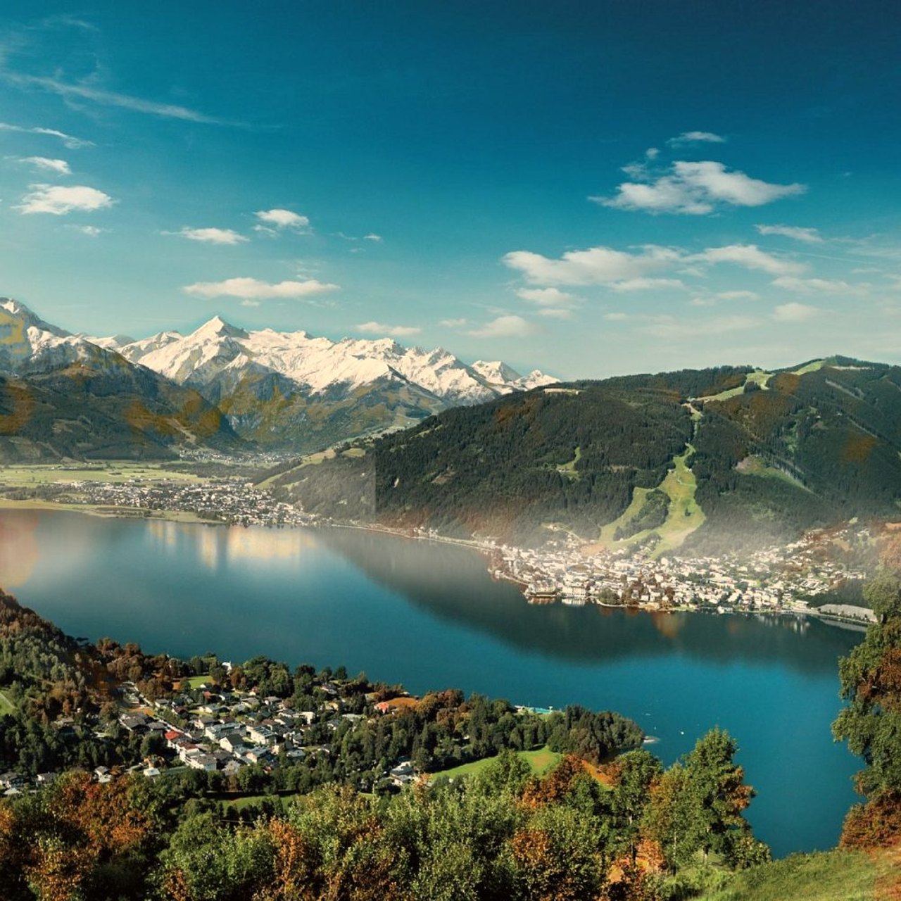 Zell am See im Herbst