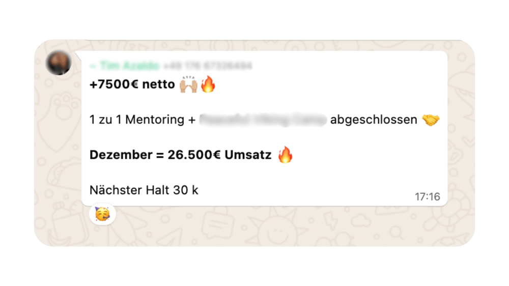 Kundenerfolg WhatsApp 2