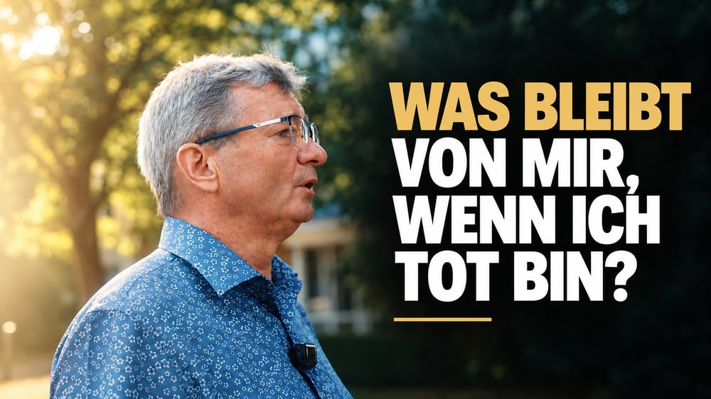 Dieter Gerster – Was bleibt von mir, wenn ich tot bin?