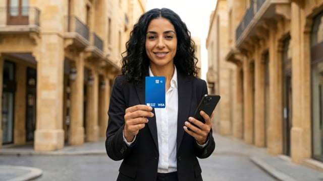 Standbild aus dem KI-Commercial für Blom Bank