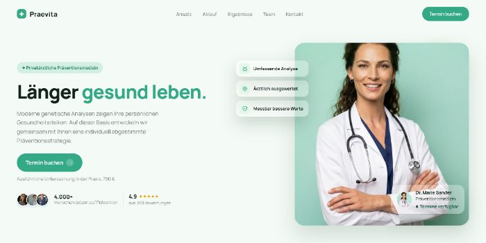 Designkonzept Praevita