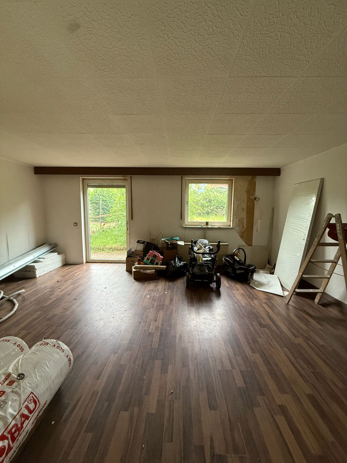 Wohnzimmer vorher