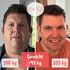 Vorher/Nachher-Vergleich eines Mannes, der 45 kg abgenommen hat, von 148 kg auf 103 kg.