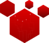 Rote Icon-Grafik in Hexagon-Form – Aufforderung zur Kontaktaufnahme bei der Bielefelder Rail Service GmbH für Bahnpersonal und Eisenbahndienstleistungen.