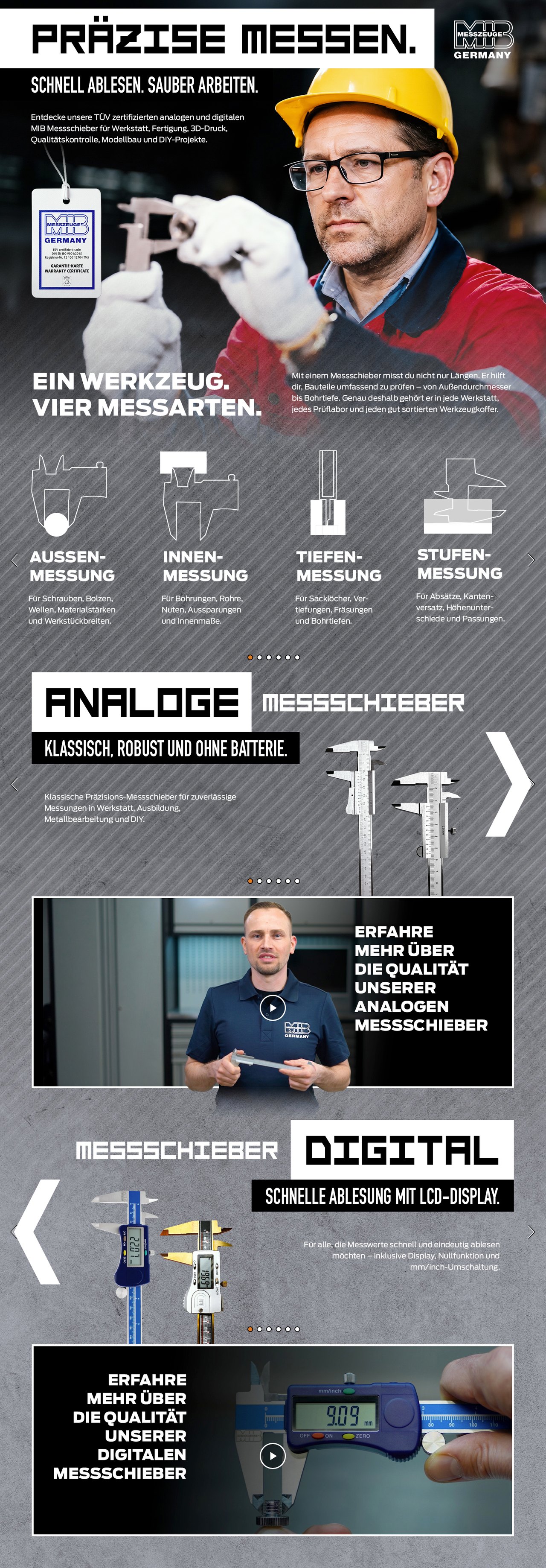 MIB Messzeuge