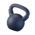 Schwarze Kettlebell mit einem Griff.