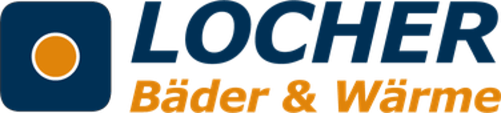 Logo der Locher GmbH in Ochsenhausen. Ihr Ansprechpartner für Heizung, Klima, Erneuerbare Energien & Sanitär.