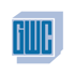 Blaues GWC-Logo in einem hellgrauen 3D-Kasten.