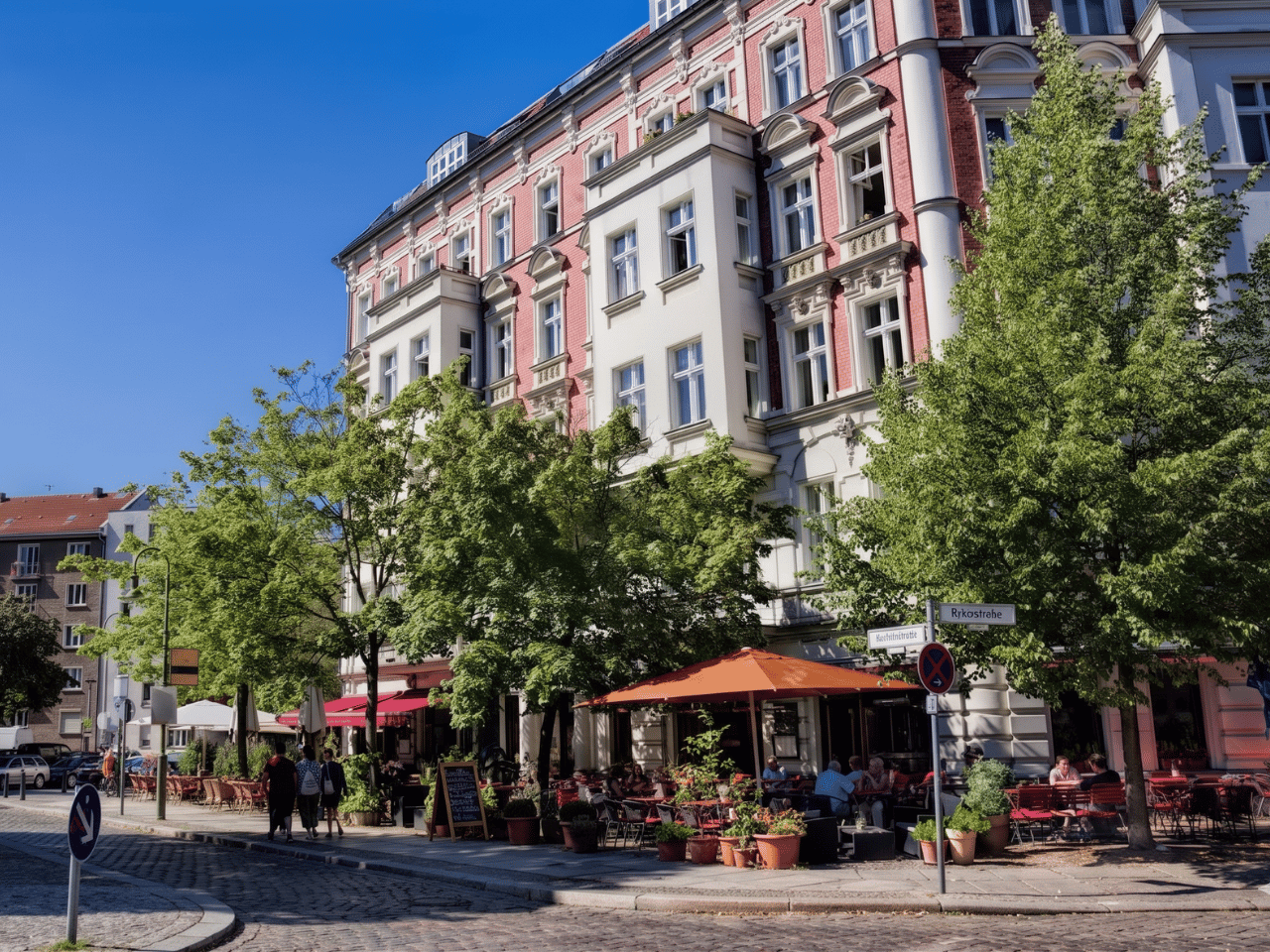 Straße in Berlin-Prenzlauer Berg