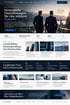 Website-Layout von Altemis Capital mit dem Slogan Strategische Finanzlösungen für eine stärkere Zukunft und Leistungsübersicht.