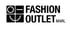 Logo: Schwarze Quadrate mit weißen Linien, daneben „FASHION OUTLET MARL“ in Schwarz.