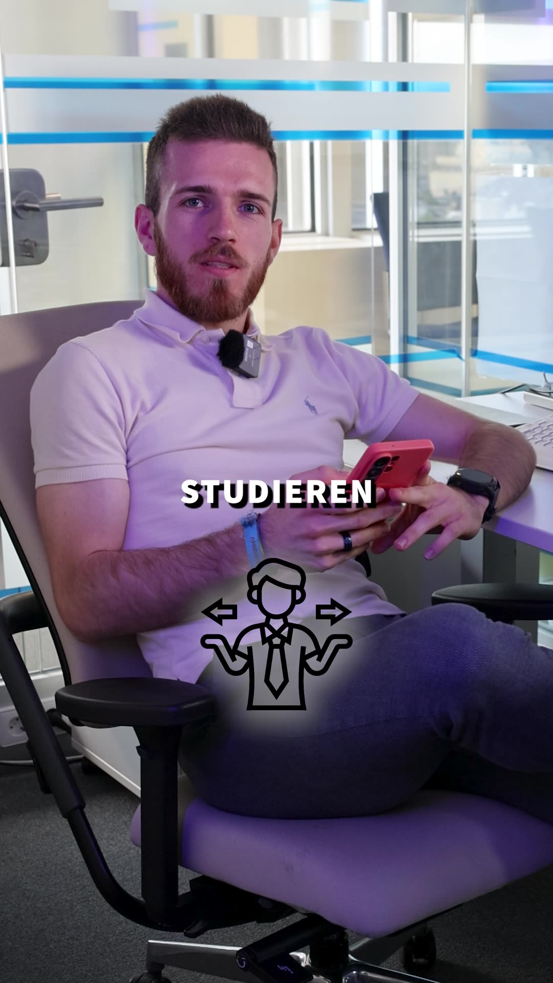 Standbild aus dem Kampagnenvideo über das Informatikstudium in Zeiten von KI