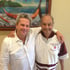 Two men smiling and supporting the Skipper Carrillo Educational Fund at Health in Balance