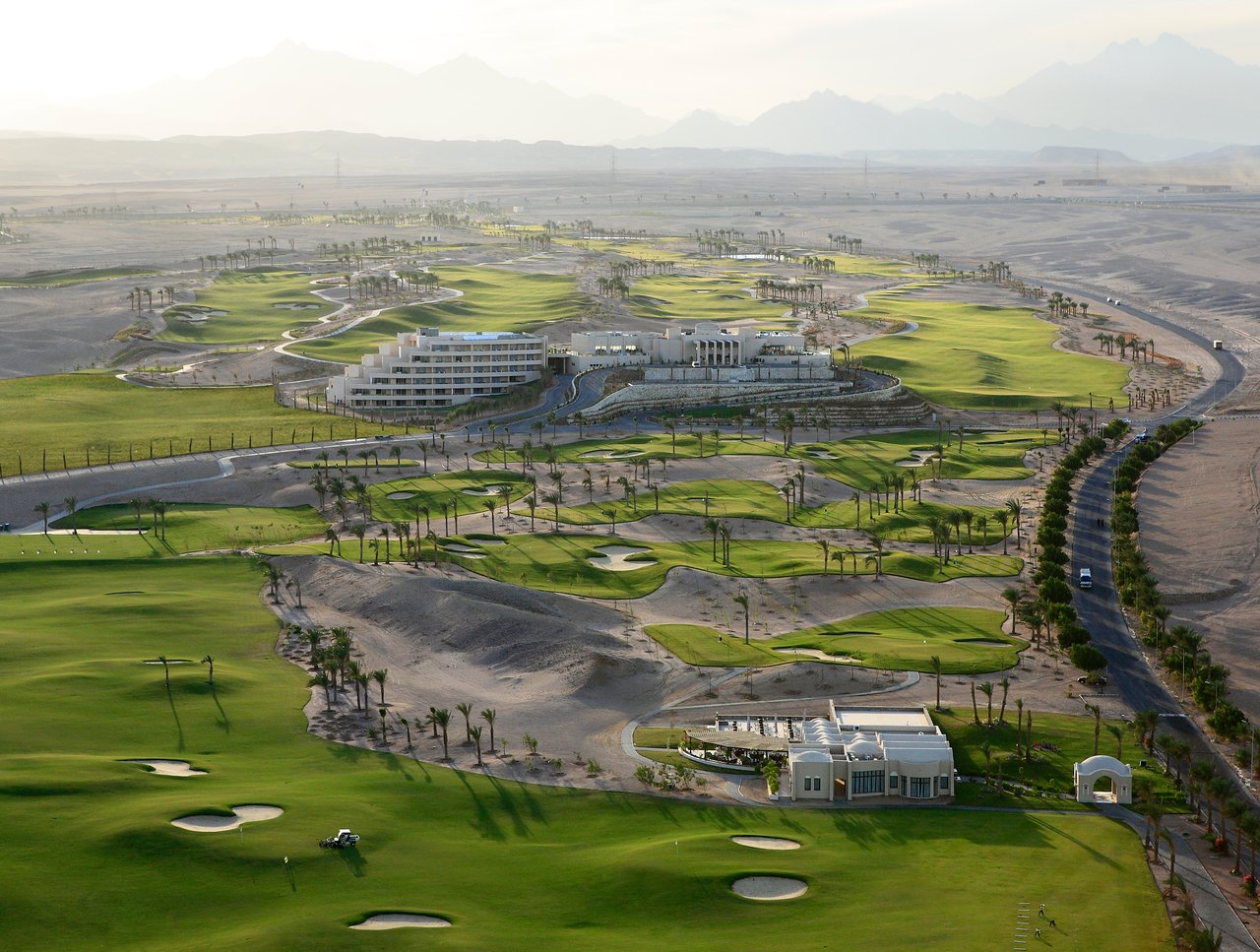 Makadi Golf – Überblick mit Par-3-Course, Driving Range und Gesamtanlage