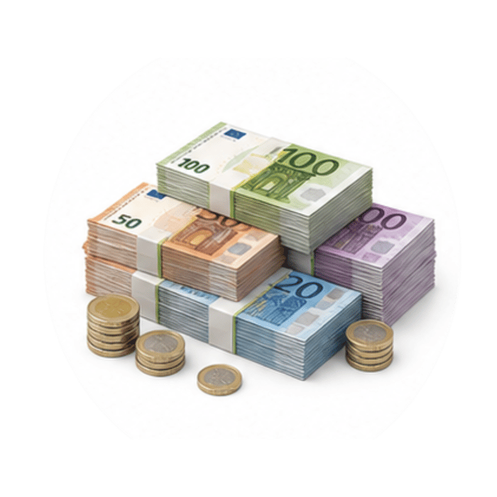 1.000–5.000 € / Monat