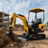 MKG 12 PRO Minibagger im Einsatz