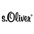 Schwarzes s.Oliver Logo mit geschwungenen Buchstaben auf dunkelgrünem Hintergrund.
