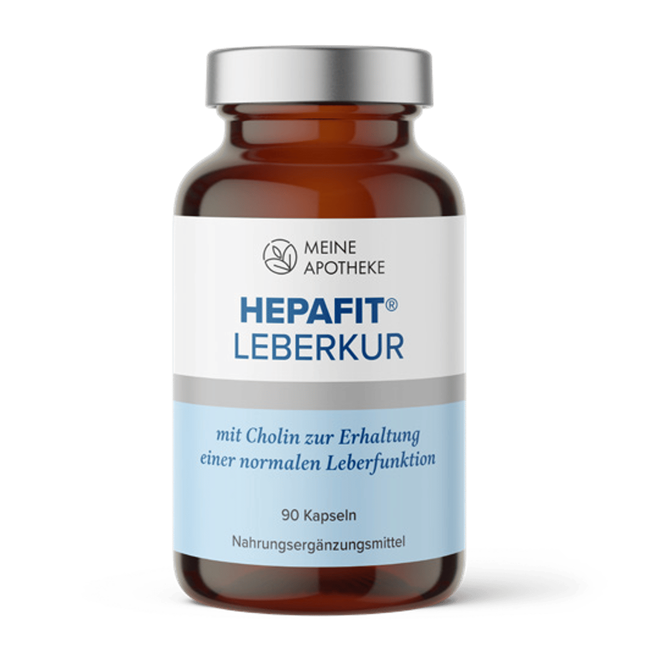 HEPAFIT Leberkur from the Hepafit line with a blue label