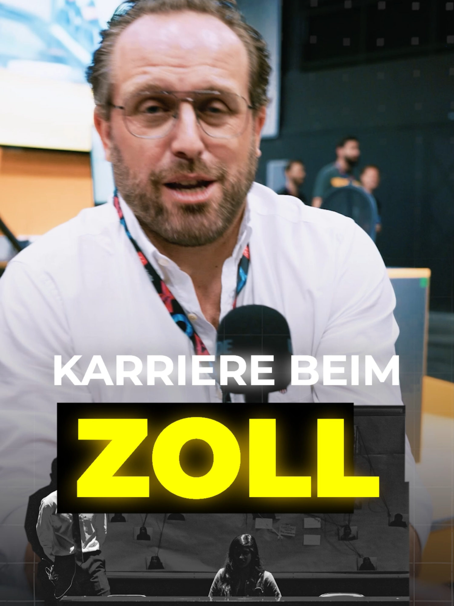 Standbild aus dem Video über die Karriere in der IT des Zolls
