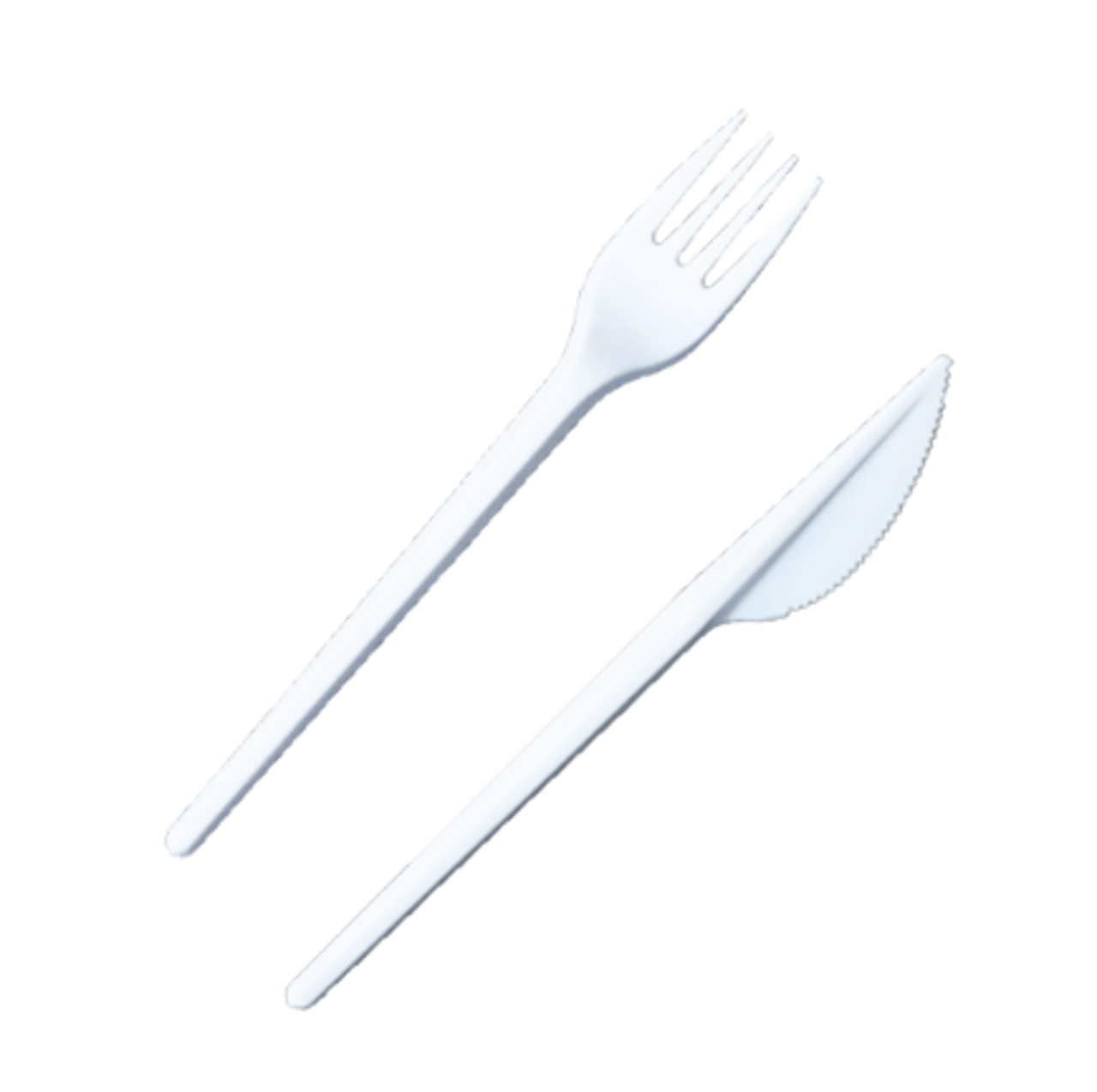 Mehrweg Gabel weiß PP 18cm