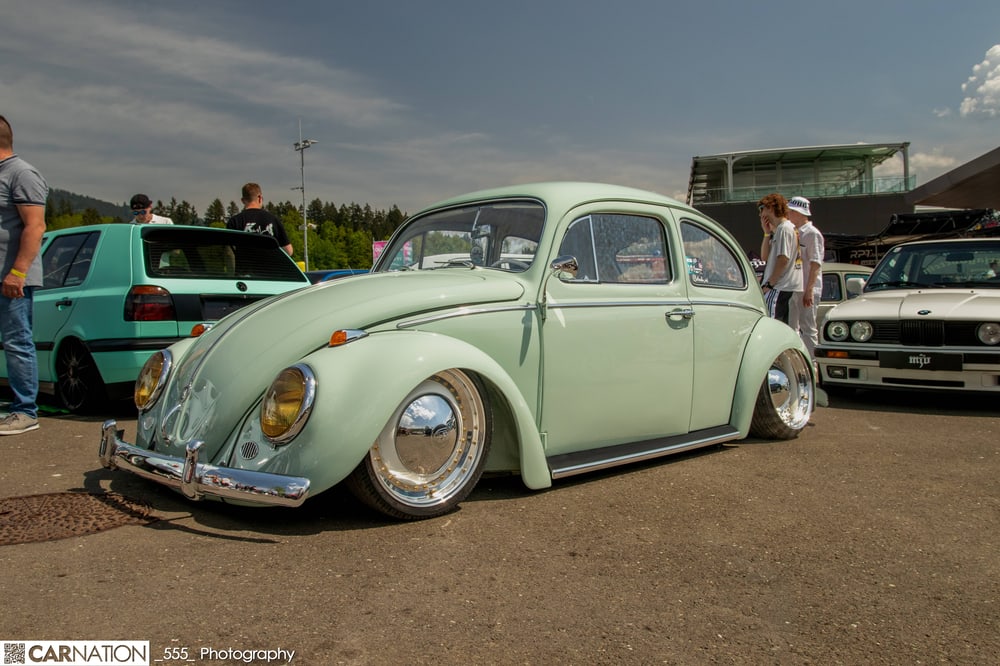 VW Käfer in der Oldschool Area