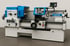 Blaue und weiße Drehmaschine KE 4 2071 mit digitaler Anzeige und DUE 500-Beschriftung.