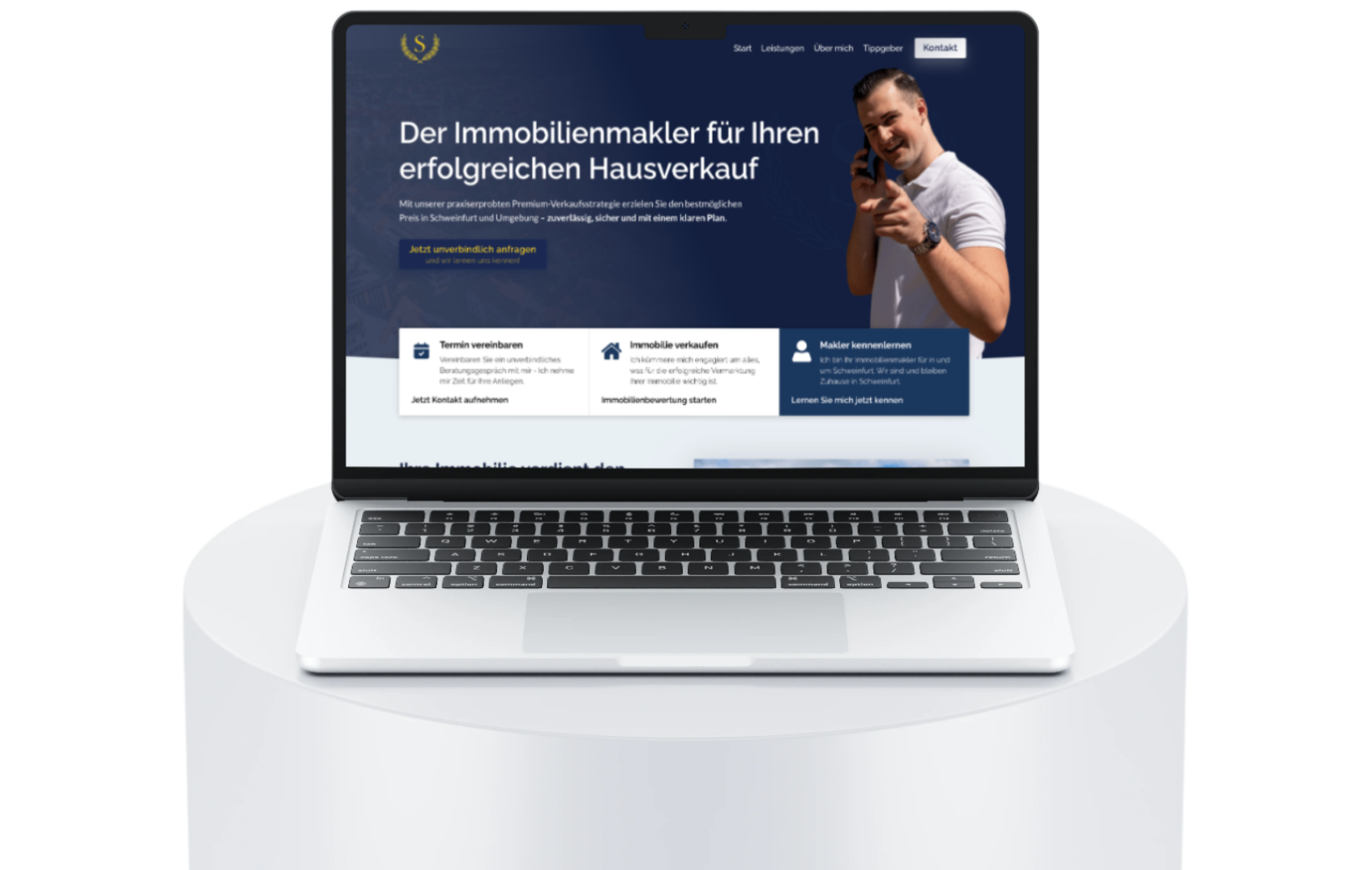 Vertriebsoptimiertes Webdesign