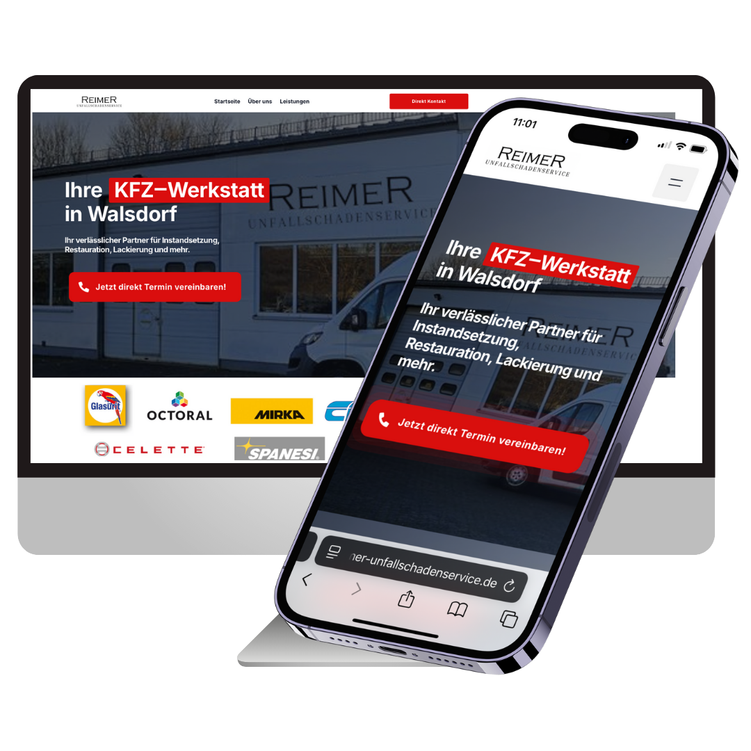 Website Vorschau
