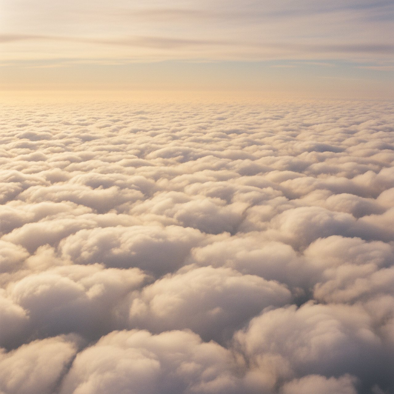 Himmel über den Wolken