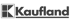 Kaufland-Logo mit einem stilisierten „K“ aus vier Quadraten und dem Schriftzug „Kaufland“ darunter.