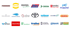 Logos von Ferrero, Harting, Bauverein Rüstringen, Albers, Dekra, Nowebau, Majorel und 18 weiteren Unternehmen.