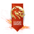 Red banner with gold dragon head logo, text "LEGEND HAVEN", and white "2023" to the right, on a green background.