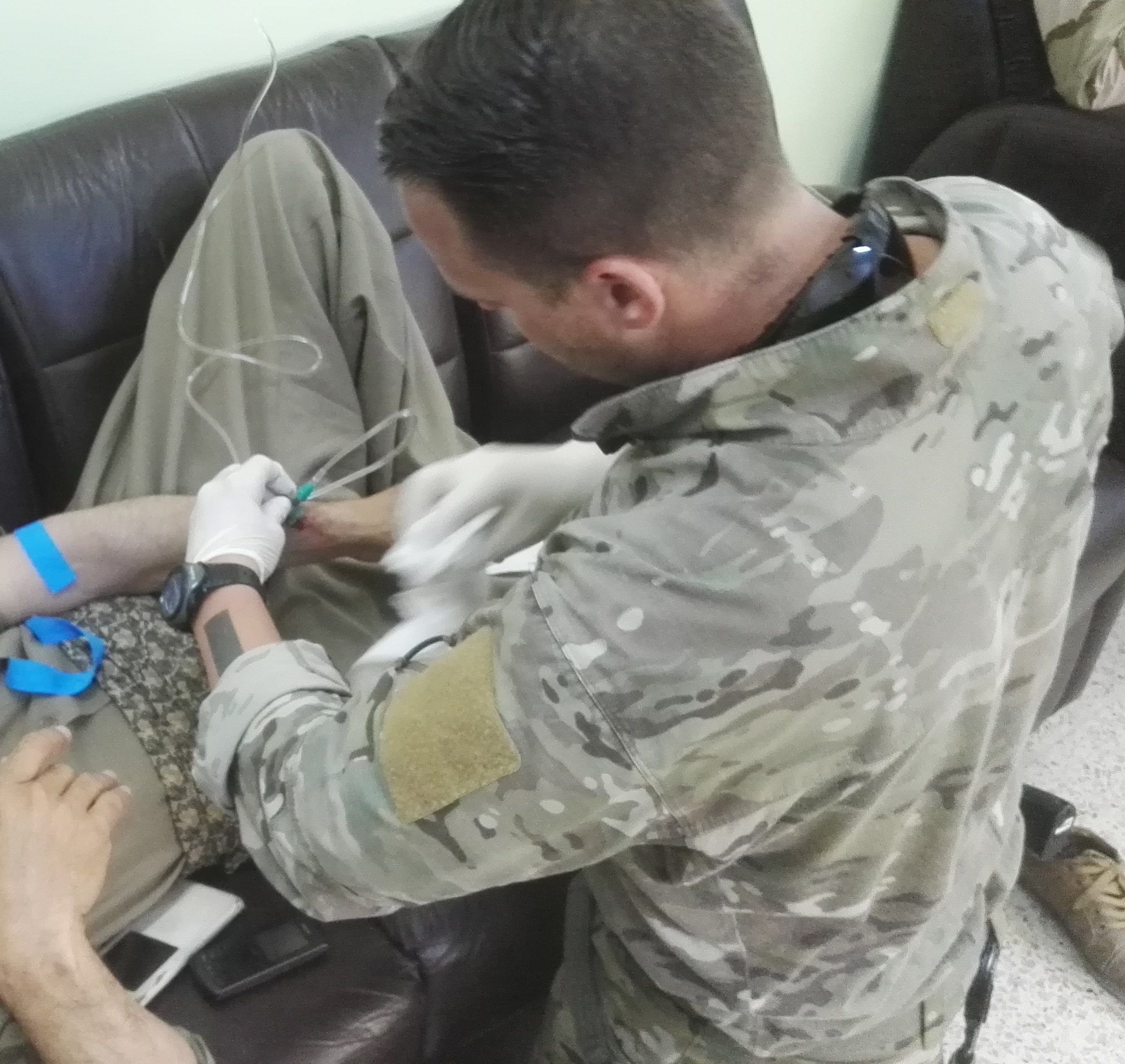 IV insertion