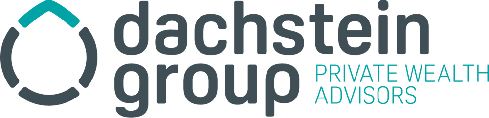 Logo der Dachstein Group mit einem stilisierten Hausdach und dem Text "PRIVATE WEALTH ADVISORS".