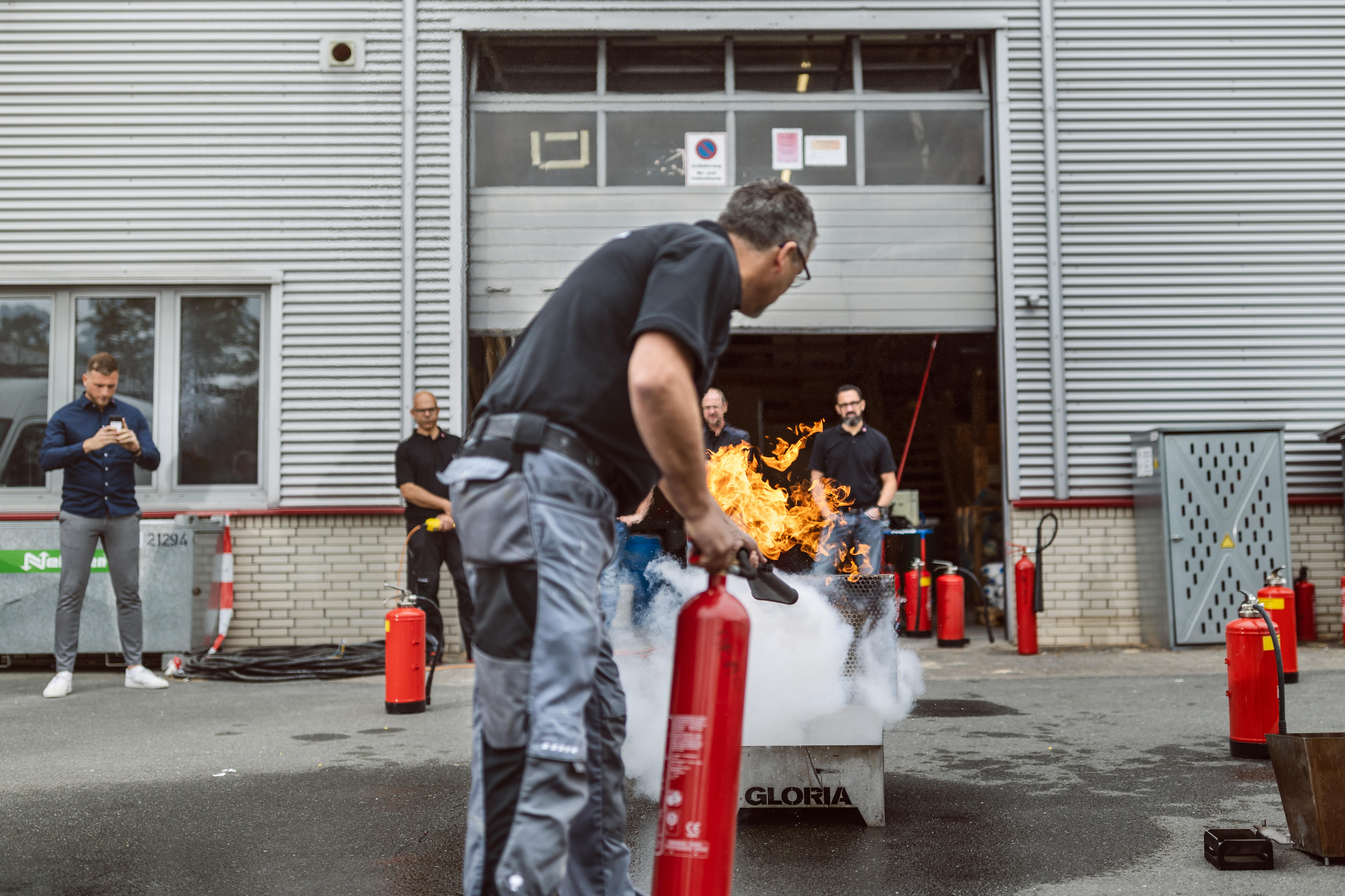 Brandschutz in Aktion