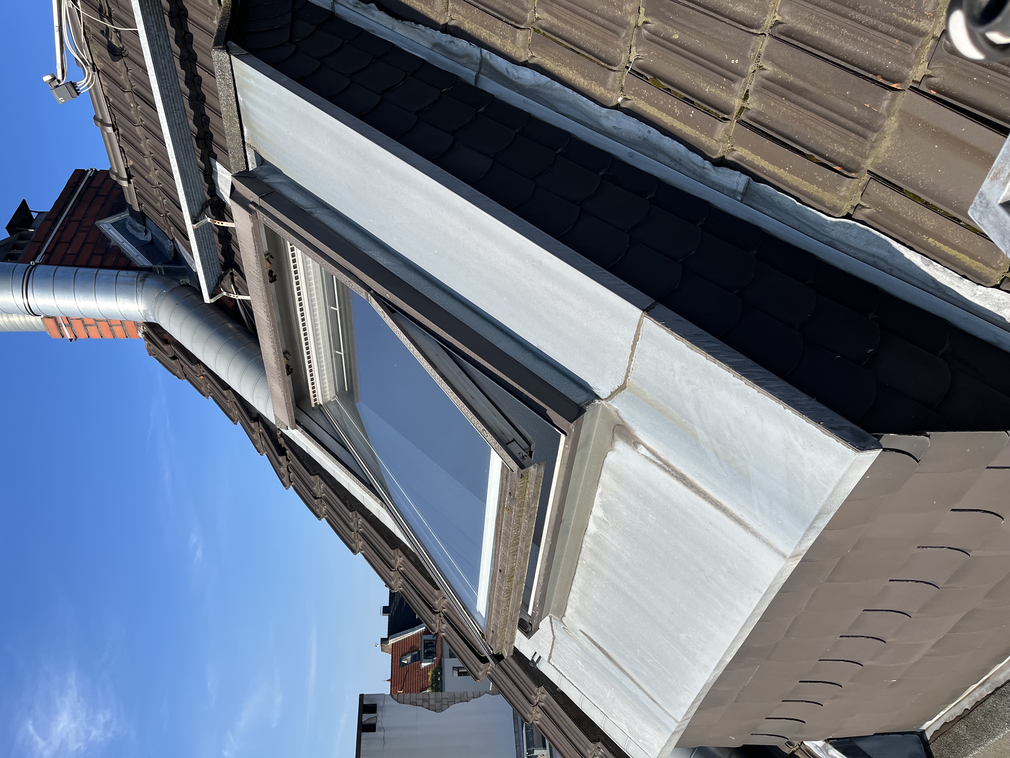 Eingebautes Dachfenster