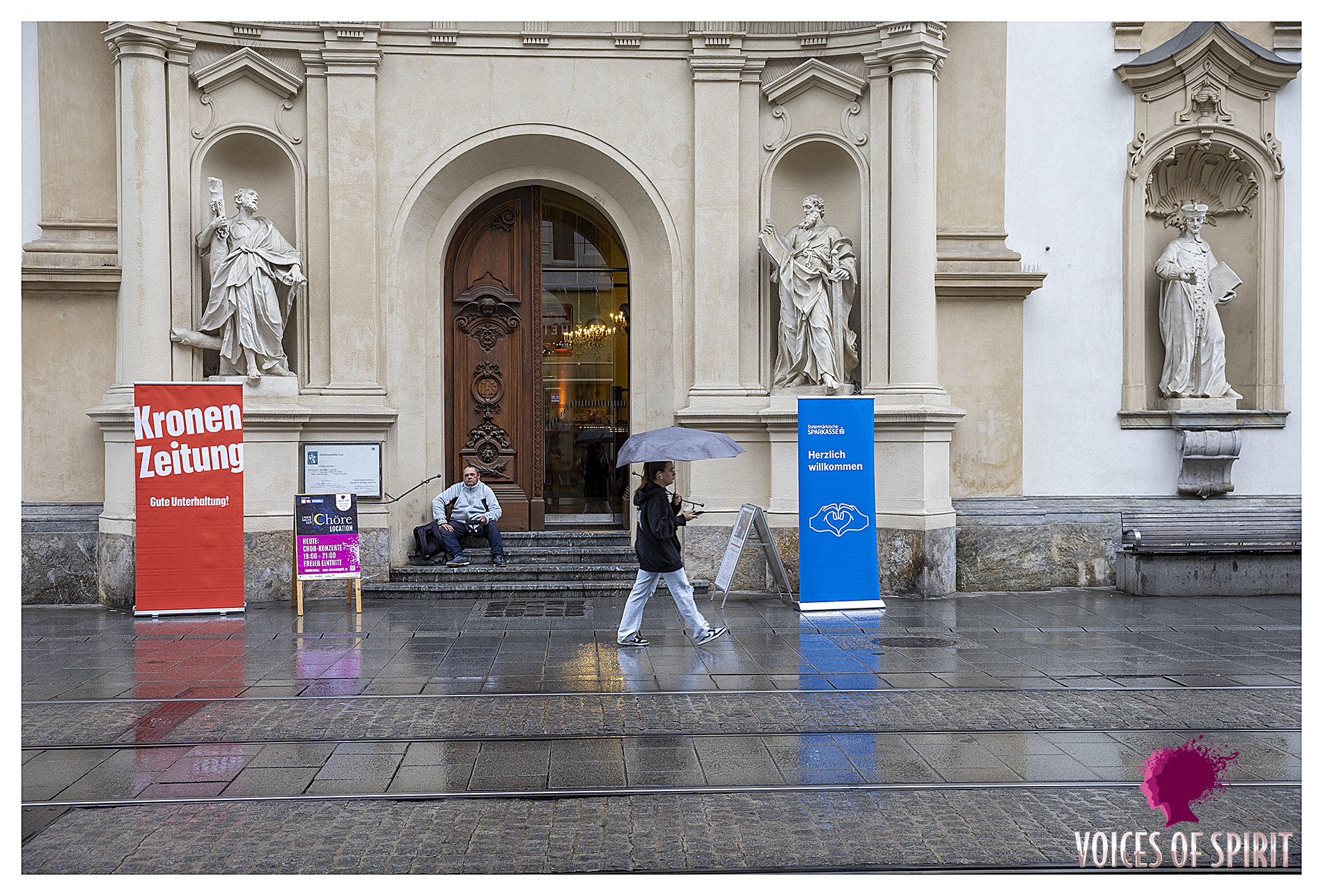 Opening of the Long Night of Choirs in the Stadtpfarrkirche, Voices of Spirit 2024, Graz