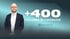 Mann mit Brille und Anzug lächelt; Text: „+400 Follower in 4 Monaten“ und „König & Partner“.