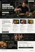 Nutrivy Website-Layout für Ernährungsberatung mit Slogan „Bessere Ernährung. Mehr aus dir“ und Vorher-Nachher-Vergleich.