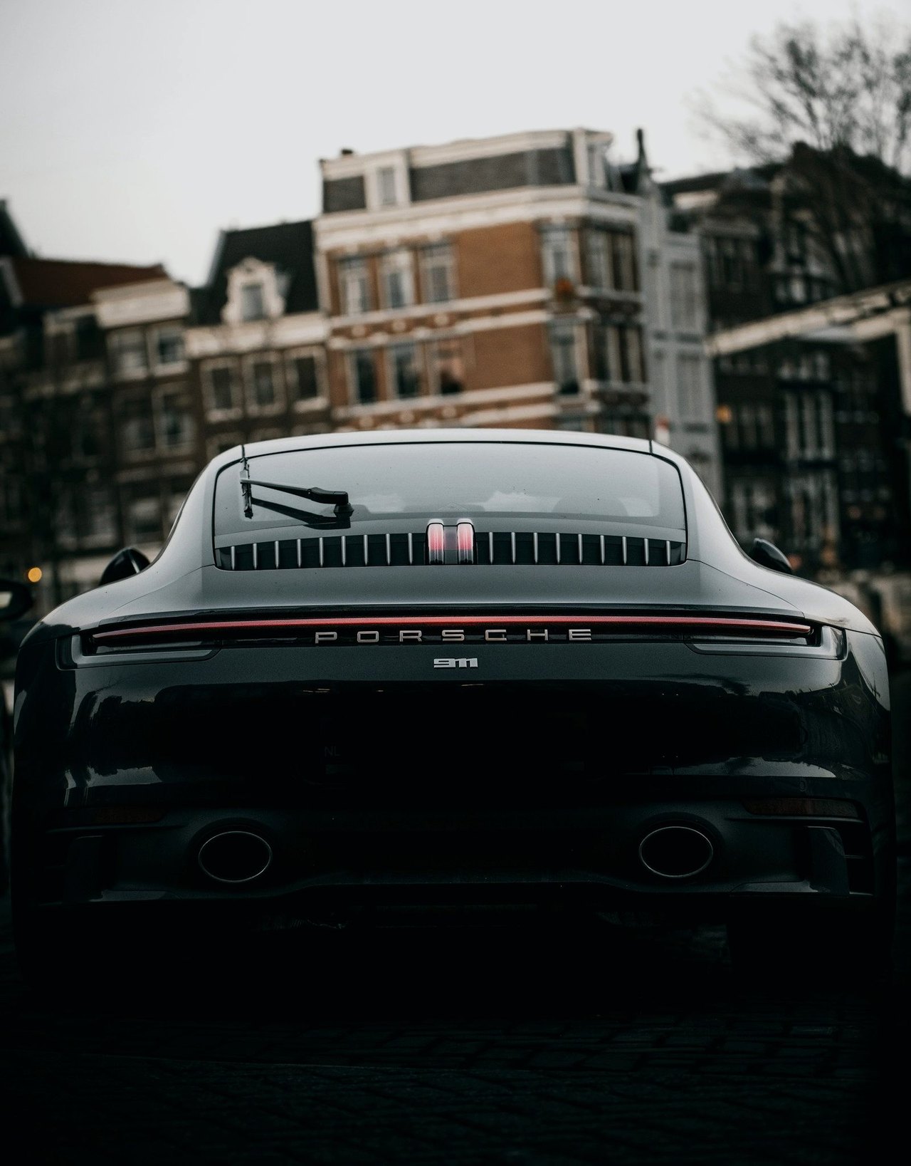 Heck eines Porsche 911