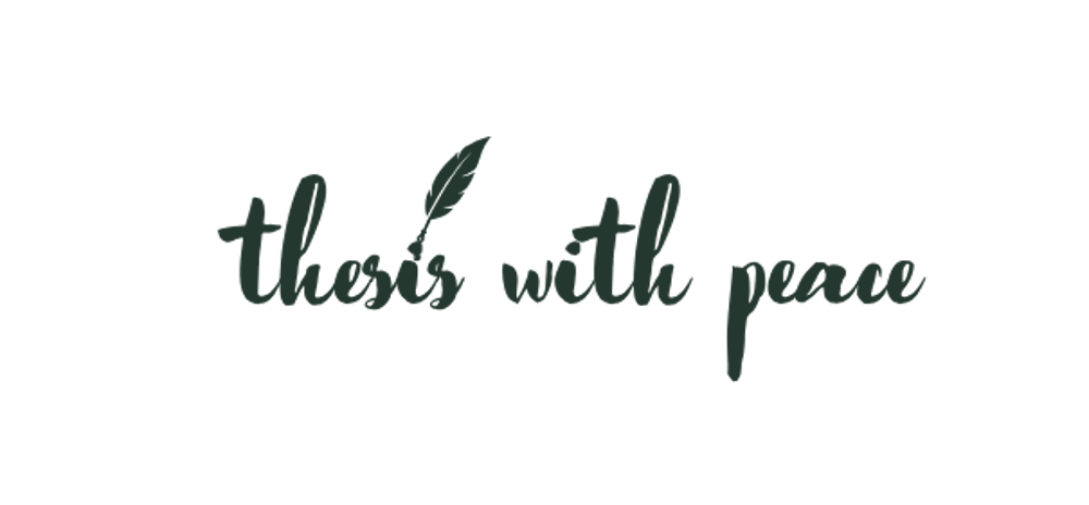 thesis with pece logo