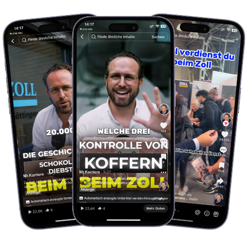 Videos der Zoll-Serie auf Smartphones