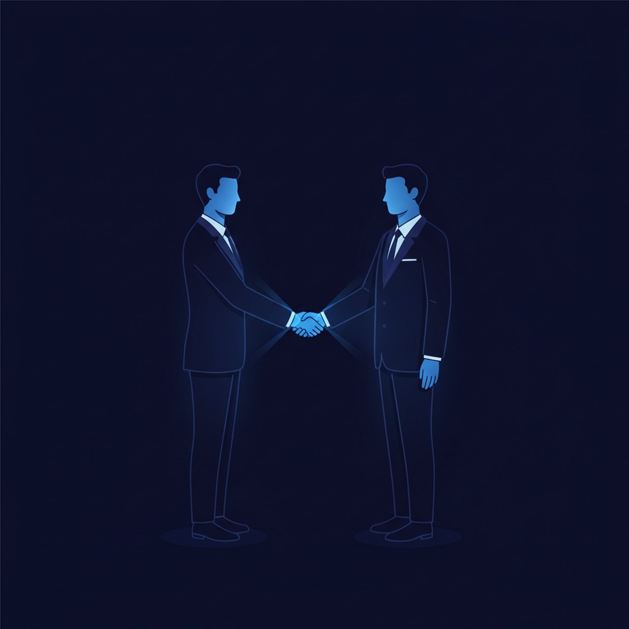 Handschlag Geschäftspartner
